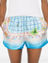 Le Plongeon silk shorts