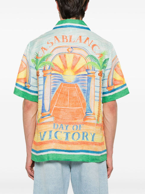 Day of Victory linen shirt