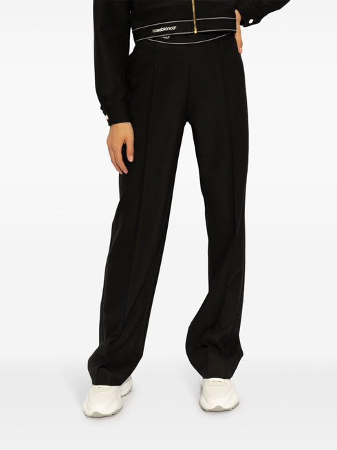 pressed-crease virgin wool trousers