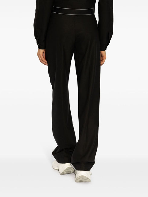 pressed-crease virgin wool trousers