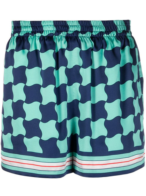 Casa Way silk shorts