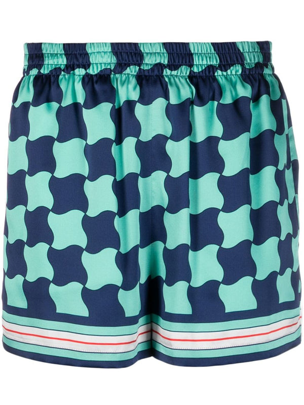 Casa Way silk shorts