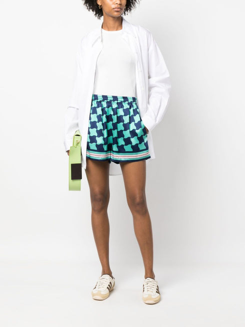 Casa Way silk shorts