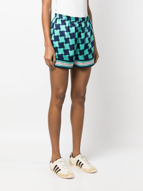 Casa Way silk shorts