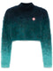 gradient high-neck sweater