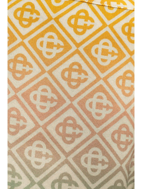 jedwabne spodenki z monogramem