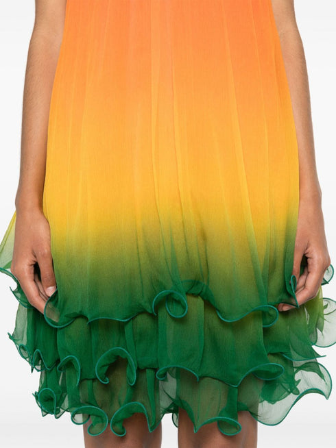 Sukienka midi Rainbow Gradient