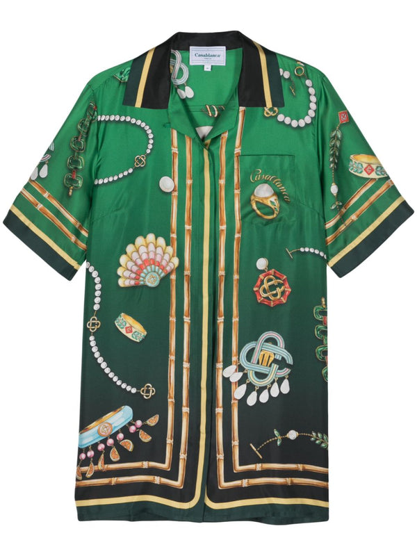 La Boîte A Bijoux silk shirt