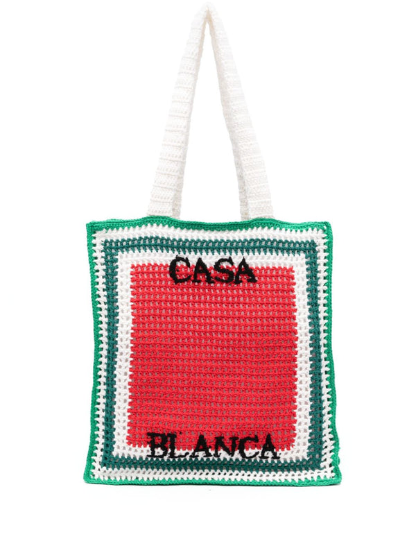 Atlantis crochet tote bag