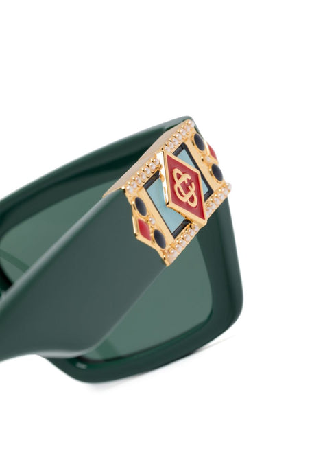 monogram square-frame sunglasses