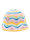 logo-patch crochet bucket hat