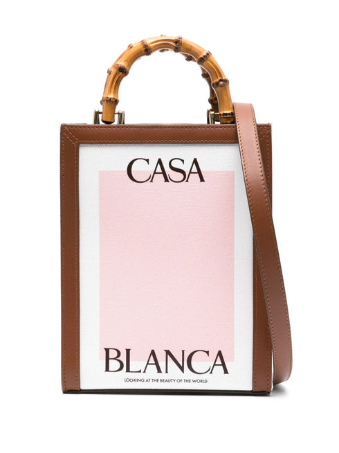 Mini Casa Canvas tote bag