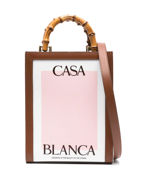 Mini Casa Canvas tote bag