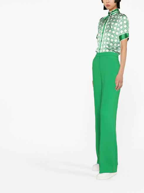 koszula jedwabna z monogramem