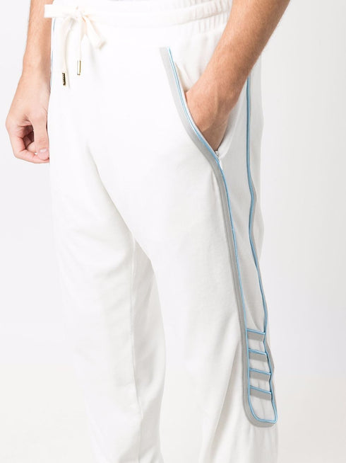 torchon piping-detail track pants