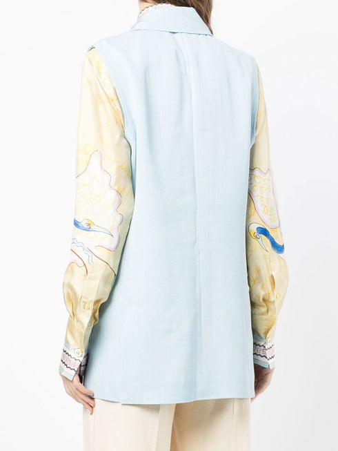 single-breasted waistcoat