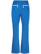 logo-charm flared trousers