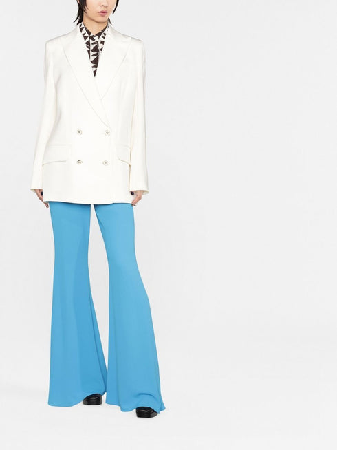 double-breasted tailored blazer