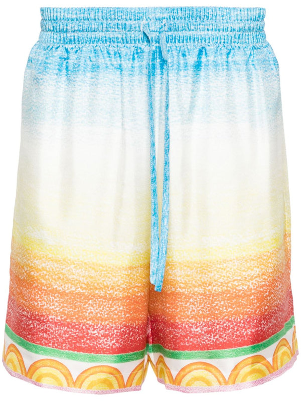 Crayon Tennis Player silk shorts