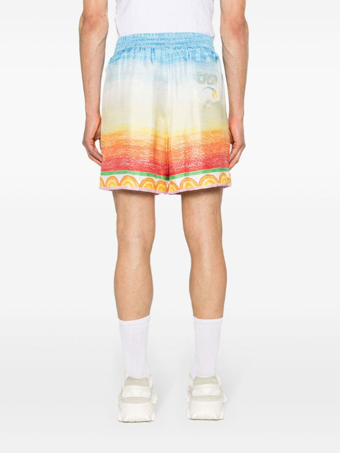 Szorty jedwabne Crayon Tennis Player