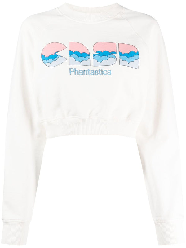 Casa Clouds cropped sweatshirt