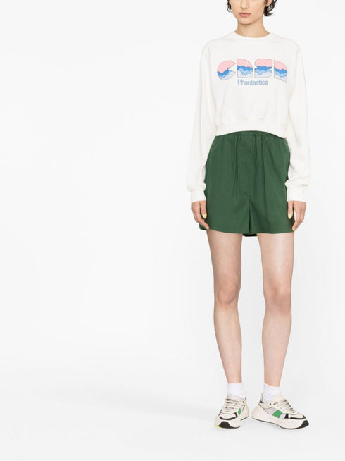 Casa Clouds cropped sweatshirt