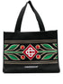 embroidered tote bag