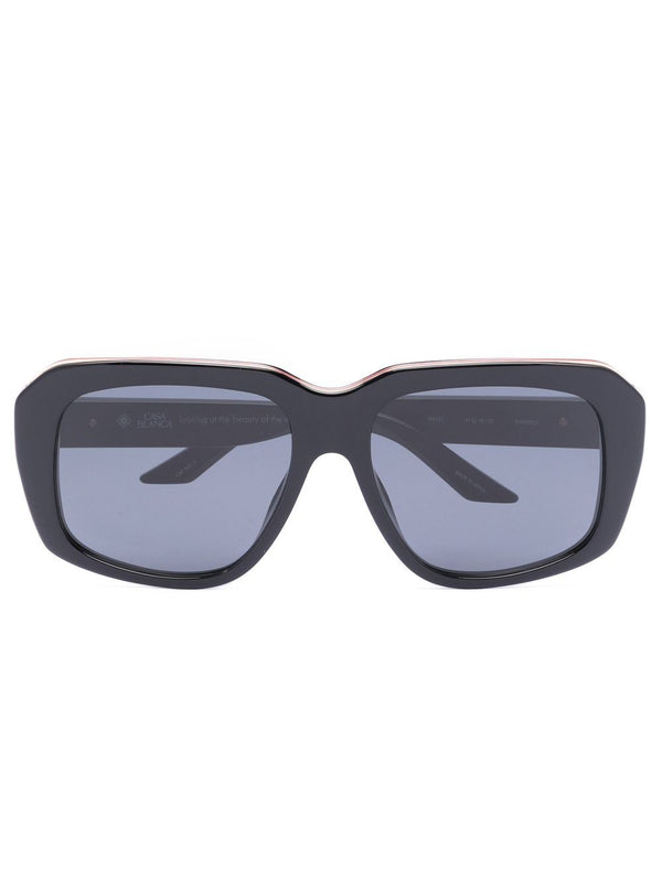 monogram oversize-frame sunglasses