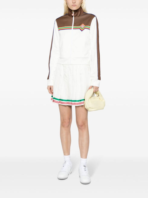 kurtka z panelowym kołnierzem