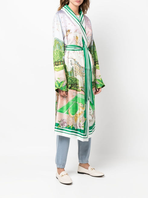 Płaszcz z paskiem Tennis Club