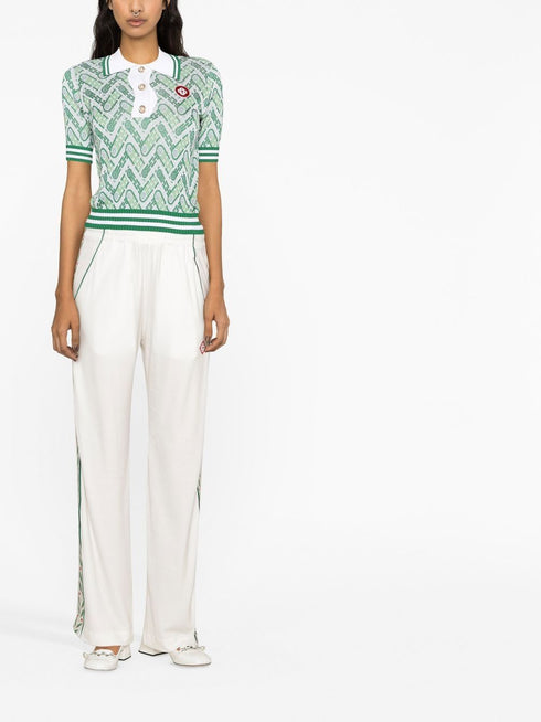 spodnie dresowe z prostymi nogawkami