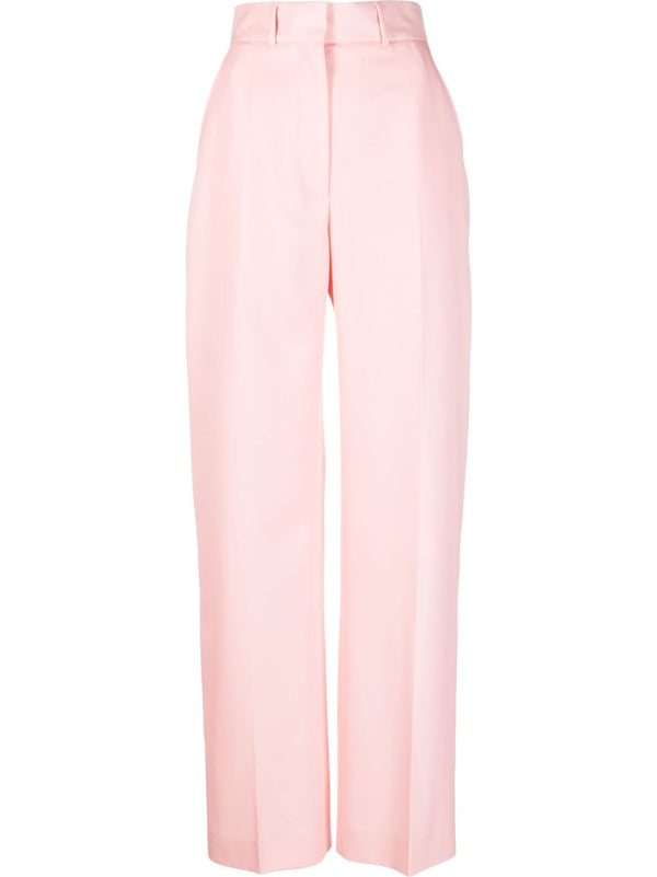 tailored high-waisted trousers