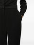 pleat-detailing concealed-fastening tailored trousers