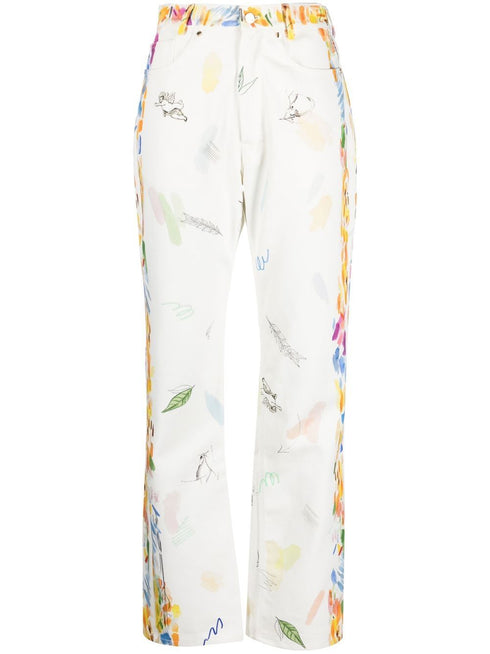 Work In Progress straight-leg jeans