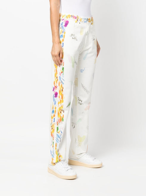 Work In Progress straight-leg jeans