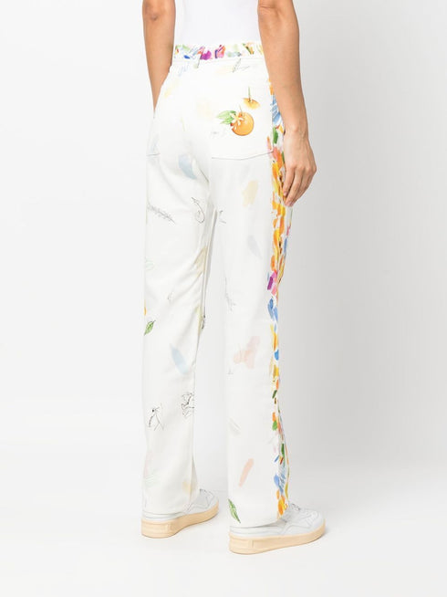 Work In Progress straight-leg jeans