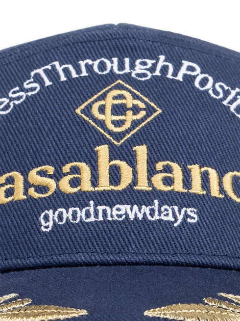 embroidered slogan baseball cap