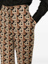 Heart-jacquard virgin-wool trousers