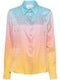 Pastel Gradient silk shirt