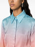 Pastel Gradient silk shirt