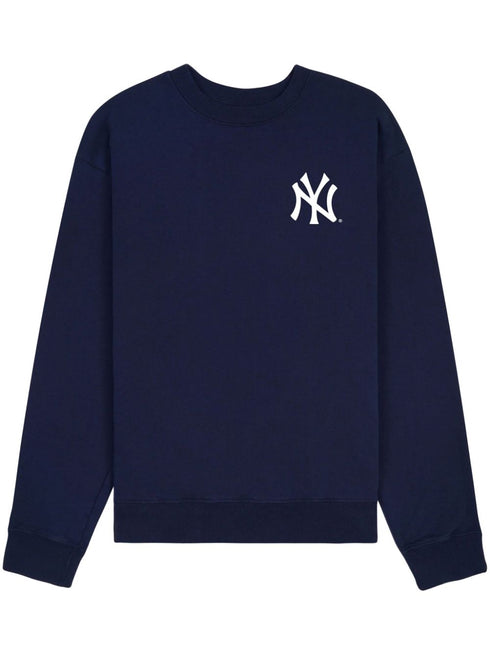 Yankees-motif crew neck sweatshirt