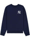 Yankees-motif crew neck sweatshirt