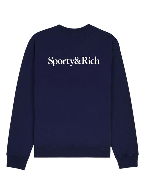 Yankees-motif crew neck sweatshirt