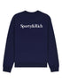 Yankees-motif crew neck sweatshirt