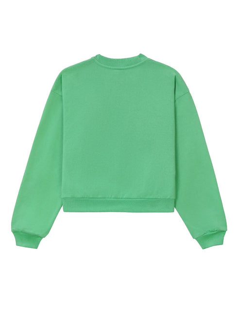 Kelly logo-print jumper