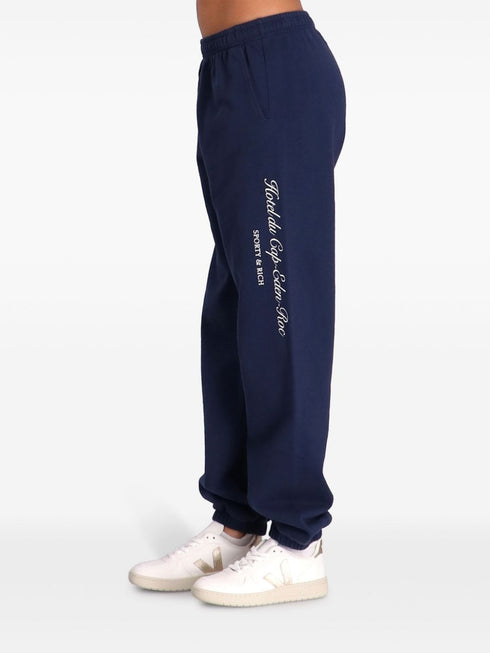 Hotel du Cap Cursive track pants
