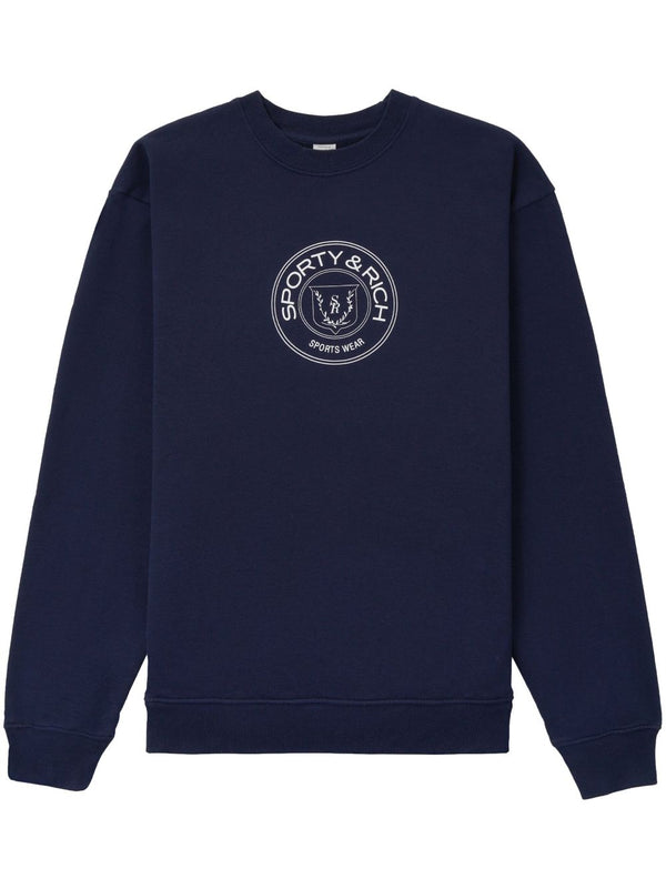 Connecticut Crest logo-print sweatshirt