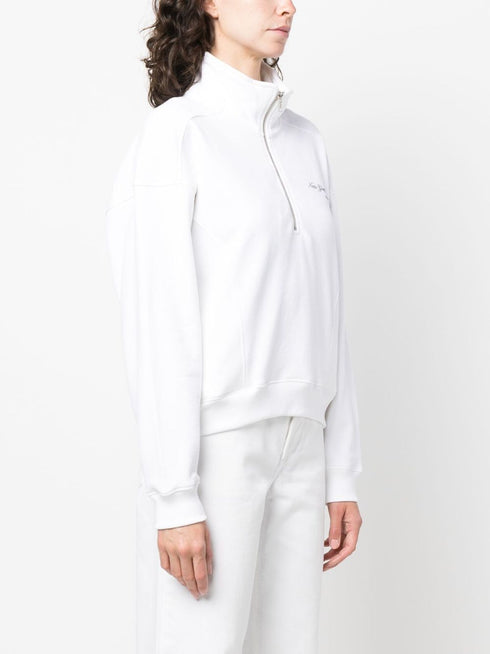 logo-print cotton sweatshirt