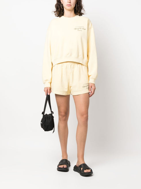 logo-print cotton sweatshirt