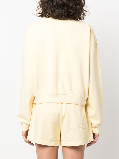 logo-print cotton sweatshirt